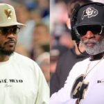 Carmelo Anthony and Deion Sanders