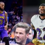 LeBron James, Julian Edelman, and Derrick Henry
