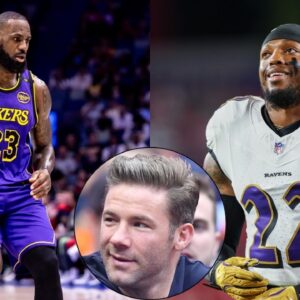LeBron James, Julian Edelman, and Derrick Henry