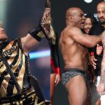 Logan Paul (L), Mike Tyson (R)