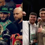 Artur Beterbiev (L) Dmitry Bivol (R)