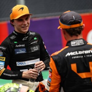 PIASTRI Oscar (aus), McLaren F1 Team MCL38, portrait NORRIS Lando (gbr), McLaren F1 Team MCL38