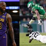 LeBron James and Saquon Barkley