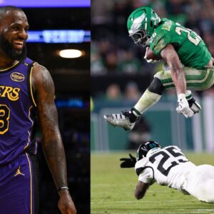 LeBron James and Saquon Barkley