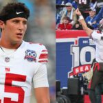 Tommy DeVito and Baker Mayfield