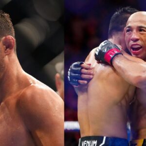 Dominick Cruz (L), Jose Aldo (R)