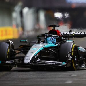 63 George Russell GBR, Mercedes AMG Petronas F1 Team , F1 Grand Prix of Las Vegas at Las Vegas Strip Circuit on November 24, 2024