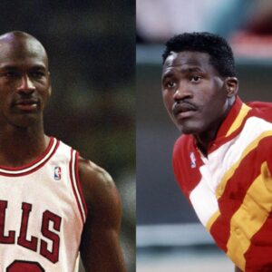 Michael Jordan and Dominique Wilkins
