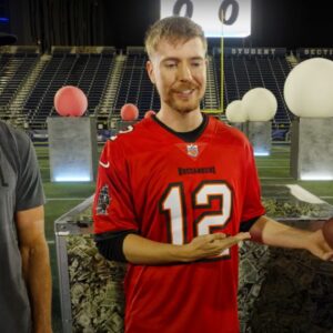 Tom Brady, Mr. Beast, and Jake