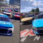 Left Image Credit: Forza Motorsports, Right Image Credits: NASCAR 21 Ignition.