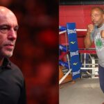 Joe Rogan (L), Emmanuel Augustus (R)