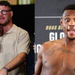 Michael Bisping (L), Jamahal Hill (R)
