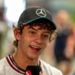 Andrea Kimi Antonelli, racing for the Mercedes team during the 2024 Formula 1 Sao Paulo Grand Prix