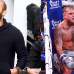 Andrew Tate (L), Jake Paul (R)