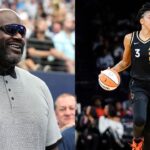 Shaquille O'Neal (L), Candace Parker (R)