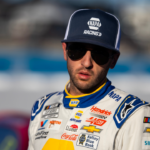 Nov 9, 2024; Avondale, Arizona, USA; NASCAR Cup Series driver Chase Elliott (9) during qualifying for the Championship race at Phoenix Raceway. Mandatory Credit: Mark J. Rebilas-Imagn Images