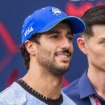 Daniel Ricciardo of Australia and Visa Cash App RB Formula One Team during Formula One Singapore Grand Prix