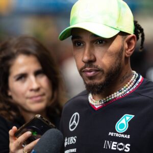 LEWIS HAMILTON of MERCEDES-AMG PETRONAS F1 TEAM answers questions in the press conference