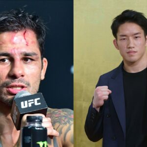 Alexandre Pantoja (L), Kai Asakura (R)