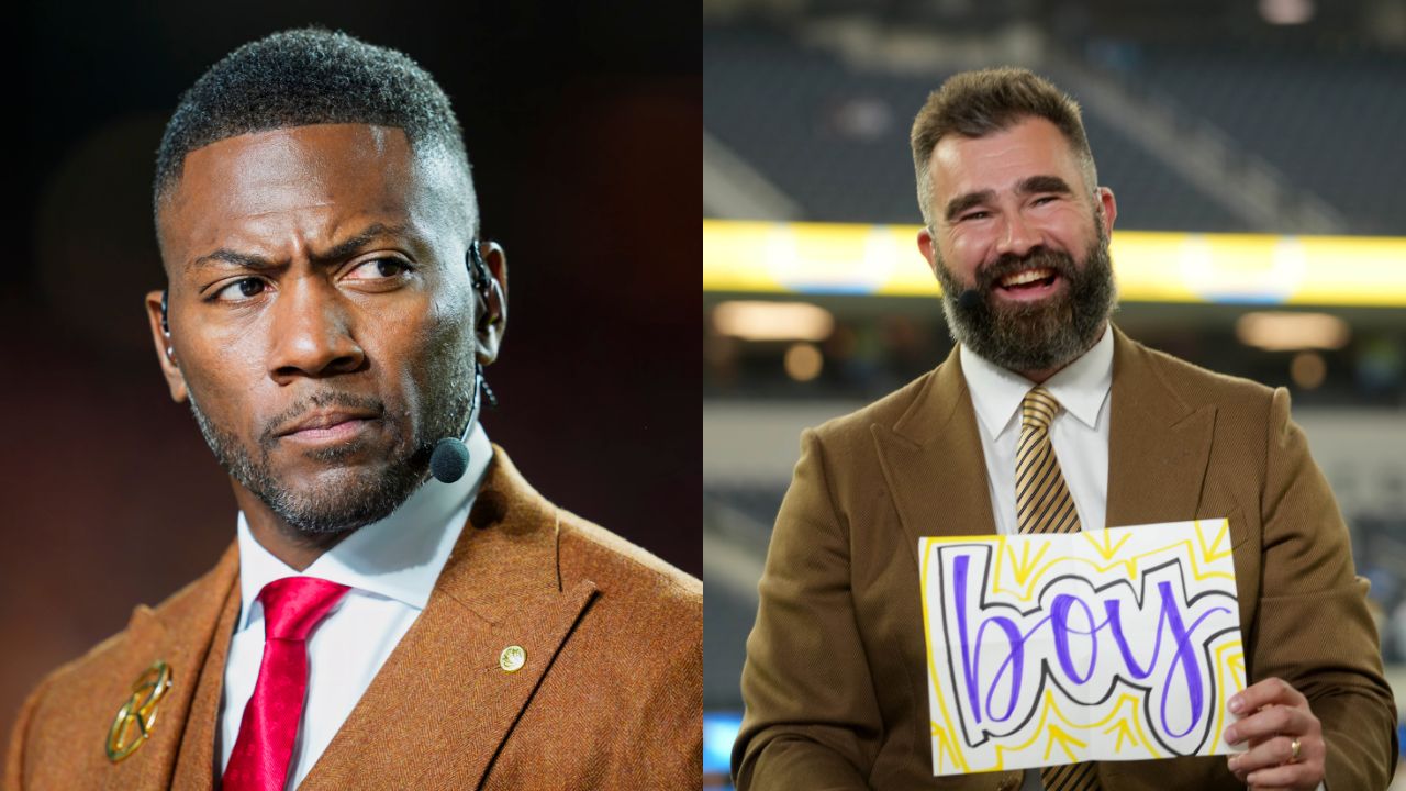 Ryan Clark and Jason Kelce