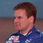 NASCAR Winston Cup Series driver Jerry Nadeau during the Checker Auto Parts 500 at Phoenix International Raceway.