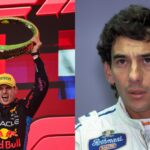 Max Verstappen (L) and Ayrton Senna (R)