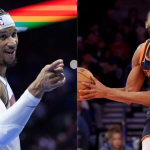 Josh Hart (L) and Mikal Bridges (R)