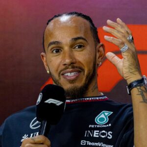 Lewis Hamilton Mercedes AMG Petronas starting number 44 Sao Paulo