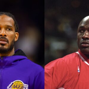 Trevor Ariza and Michael Jordan