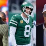 Shannon Sharpe, Aaron Rodgers and Woody Johnson