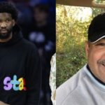 Joel Embiid (L) and Marcus Hayes (R)