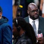 Dennis Rodman (L), Shaquille O'Neal (R)