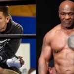 Nate Diaz (L), Mike Tyson (R)