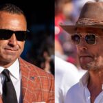 Steve Sarkisian and Matthew McConaughey