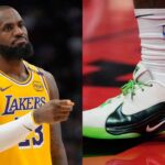 LeBron James and his new LeBronto shoe