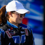 USAC Silver Crown driver Kaylee Bryson (26) during the Carb Night Classic at Indianapolis Raceway Park.