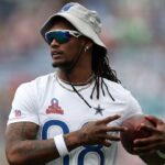 NFC wide receiver CeeDee Lamb (88) of the Dallas Cowboys before the 2024 Pro Bowl at Camping World Stadium.