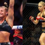 Kayla Harrison (L) Ronda Rousey (R)