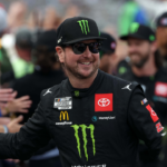 NASCAR Cup Series driver Kurt Busch (45) before the All-Star Race at Texas Motor Speedway.