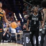 Shai Gilgeous-Alexander (L), Chris Paul (R)