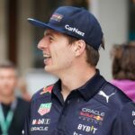 Max Verstappen 1 (NED), HONDA Red Bull Racing RB18 laughing during the FORMULA 1 CRYPTO.COM MIAMI GRAND PRIX 2022