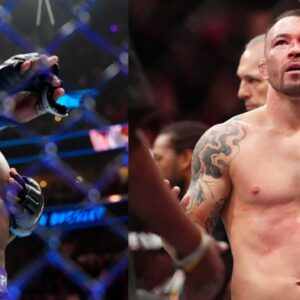 Joaquin Buckley (L), Colby Covington (R)