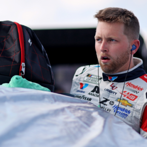 NASCAR Cup Series driver William Byron (24) during practice and qualifying for the Cook Out 400 at Richmond Raceway.
