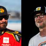 Martin Truex Jr. (L) and Dale Earnhardt Jr. (R)