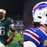 Saquon Barkley and Josh Allen