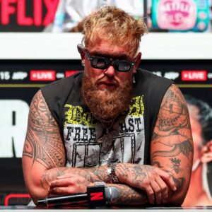 Netflix & Most Valuable Promotions Boxing Event Final press conference, PK, Pressekonferenz Toyota Music Pavilion, Irving, Texas, United States 13 11 2024 Jake Paul Jake Paul 13 11 2024