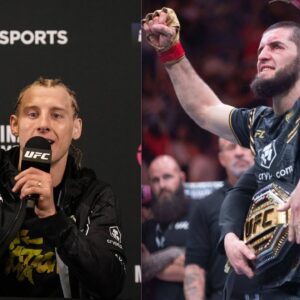 Paddy Pimblett (L), Islam Makhachev (R)