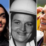 (L-R) Toni Breidinger, Sara Christian and Danica Patrick