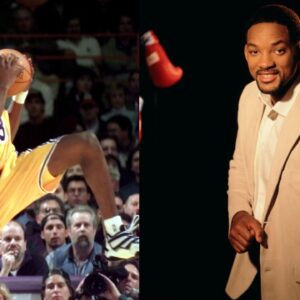 Kobe Bryant (L) and Will Smith (R)