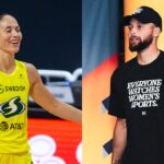 Sue Bird and Stephen Curry